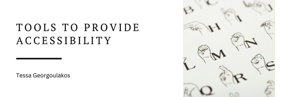 Tools to Provide Accessibility
